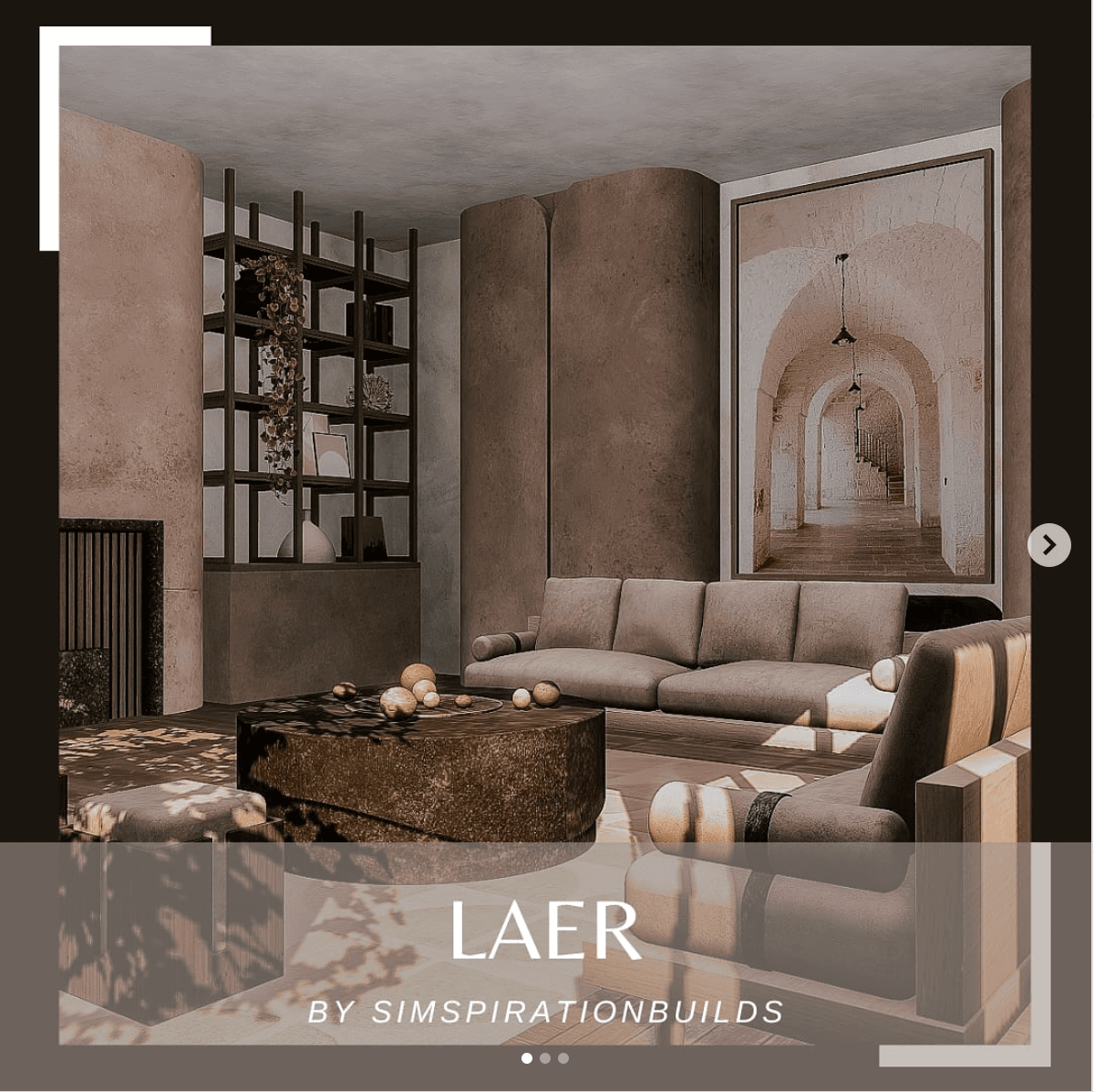 Галерея мода Набор для гостиной A set of Furniture Laer #1